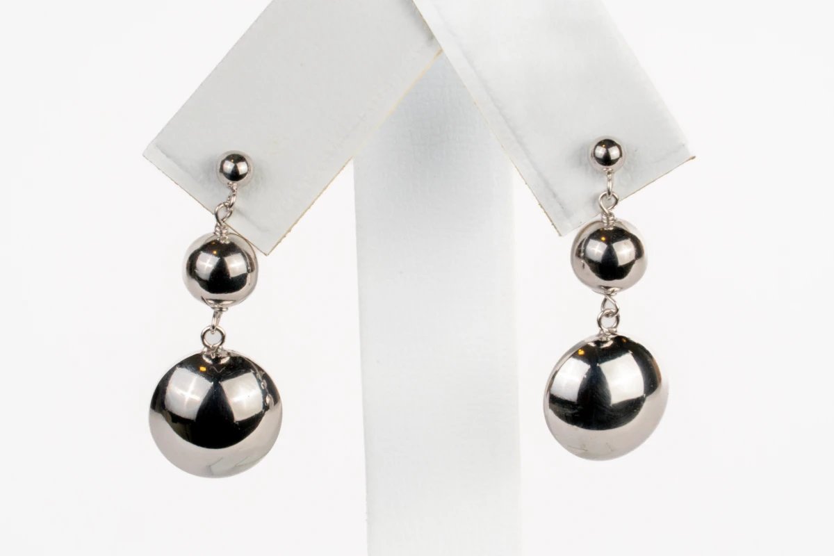 Aretes Set "Classico Rodiato "